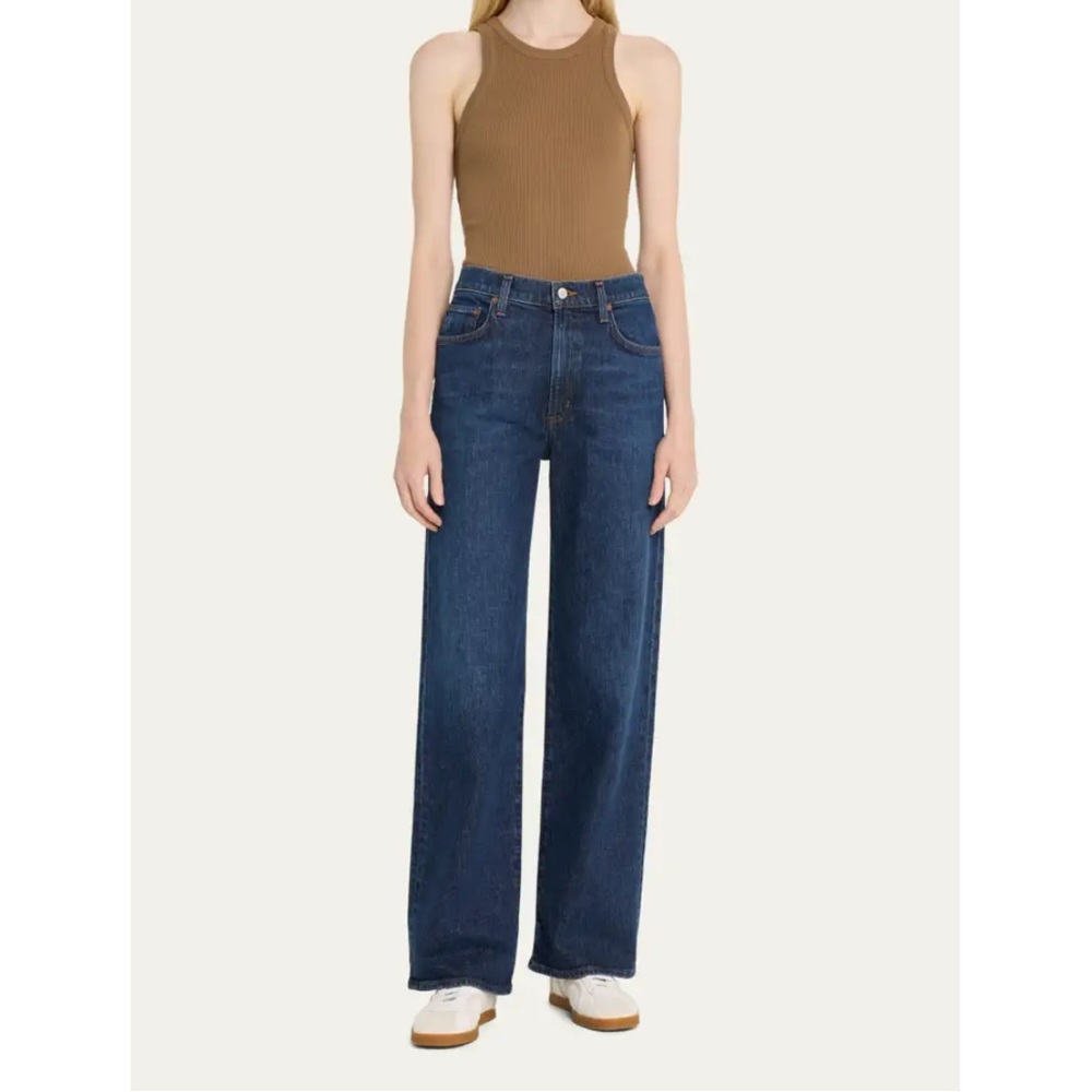 AGOLDE Harper Mid-Rise Wide Leg Jean